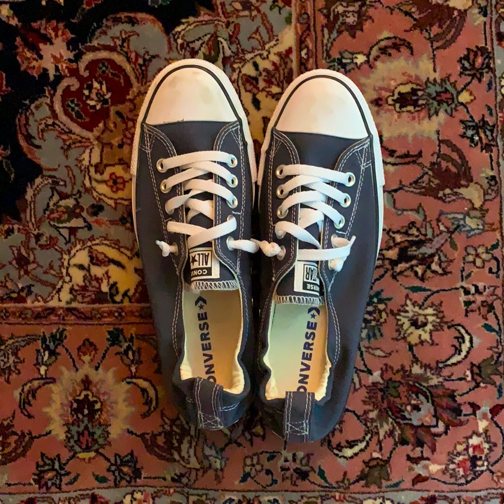 Navy Converse